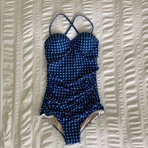 Albion Mary Anne Gingham One-piece Swimsuit